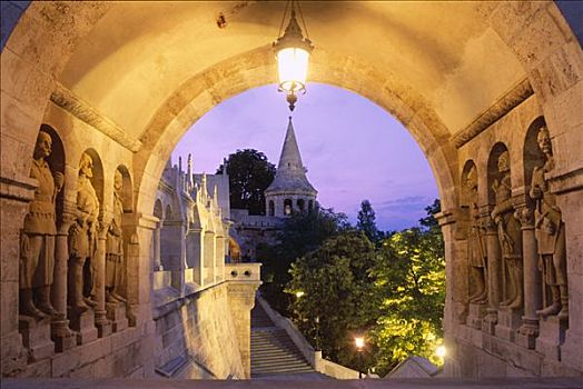 夜景,布达佩斯,匈牙利