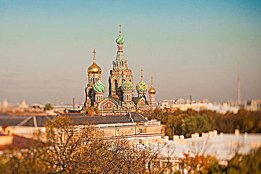 俄罗斯,圣彼得堡,教堂,溢出,血