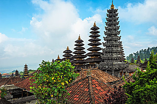 布撒基寺,寺庙,巴厘岛,印度尼西亚,亚洲