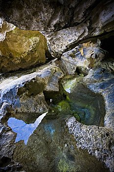 洞穴,纽埃岛,南太平洋