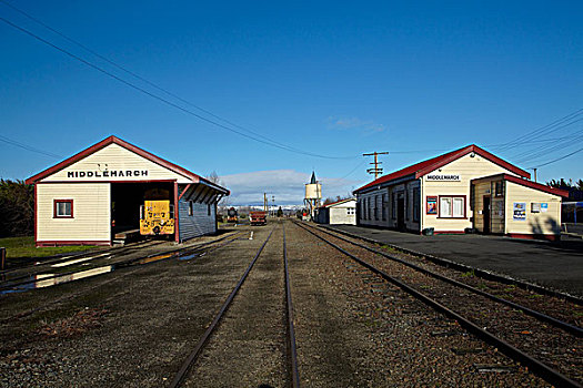 火车站,奥塔哥,南岛,新西兰
