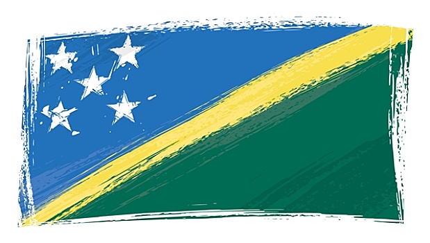 低劣,所罗门群岛,旗帜