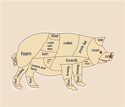 猪肉,图表