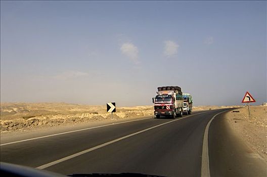 埃及,途中,沙漠公路