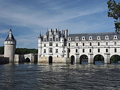 舍农索城堡,卢瓦尔河谷,法国