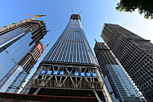 北京第一高楼,中国尊,建成在即将成新地标
