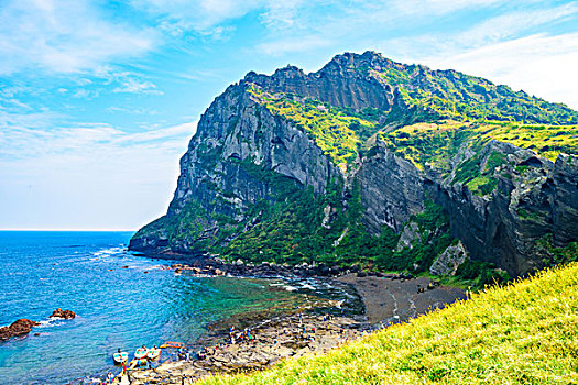 济州岛日出峰