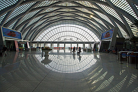 天津西站,火车站,交通,候车室,大厅,车厢,建筑,高铁,现代化