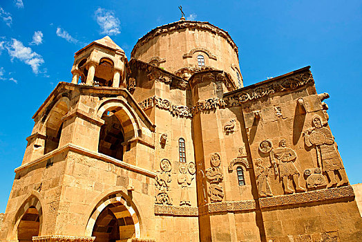 10世纪,亚美尼亚,东正教,大教堂,神圣,十字架,岛屿,湖,土耳其,亚洲