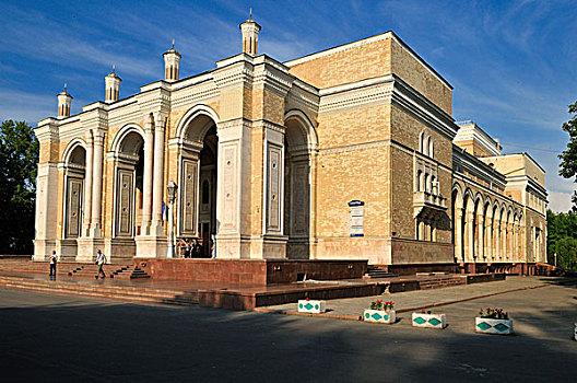 歌剧院,房子,塔什干,乌兹别克斯坦,中亚