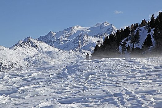 山,阿尔卑斯山,瓦莱,瑞士