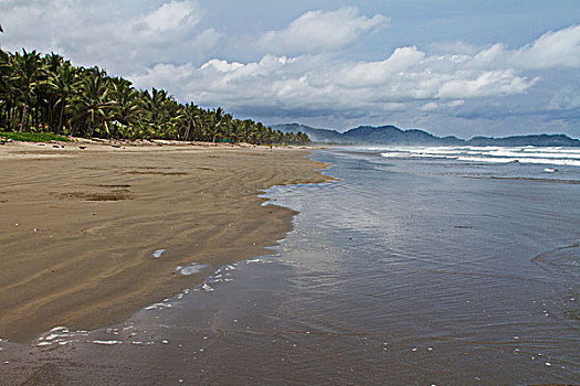 寂静沙滩,哥斯达黎加,大西洋