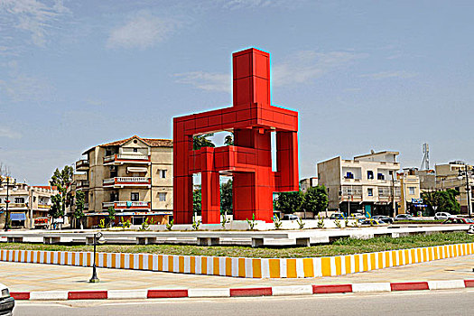 阿尔及利亚,现代,雕塑
