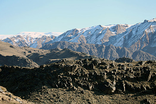 新疆哈密,天山石林