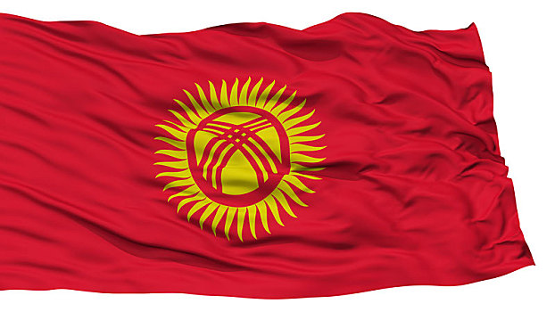 隔绝,吉尔吉斯斯坦,旗帜