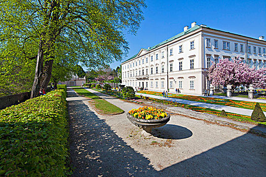 米拉贝尔,宫殿,花园,萨尔茨堡,奥地利