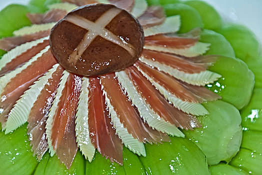 砂锅炖菜核美食特写