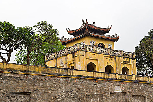 城堡,河内,越南