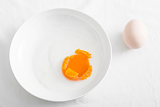 蛋黄溏心蛋食物特写