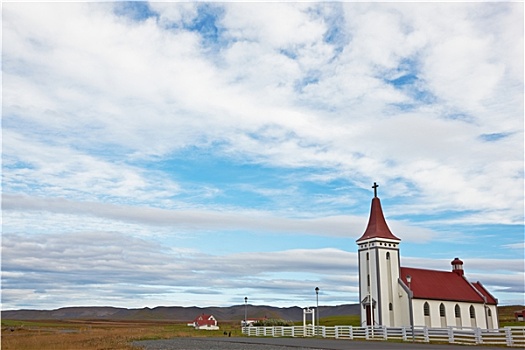 路德教会,乡村,北方,冰岛