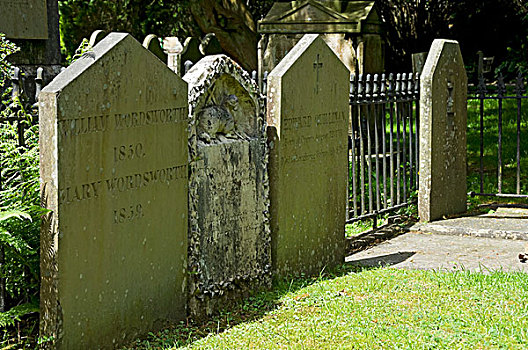 英格兰,坎布里亚,墓碑,教堂
