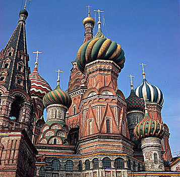 圣巴西尔大教堂,莫斯科,16世纪,艺术家,未知