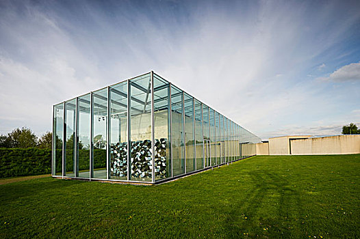 美术馆,地基,建筑师,安藤忠雄设计,靠近,北莱茵威斯特伐利亚,德国,欧洲