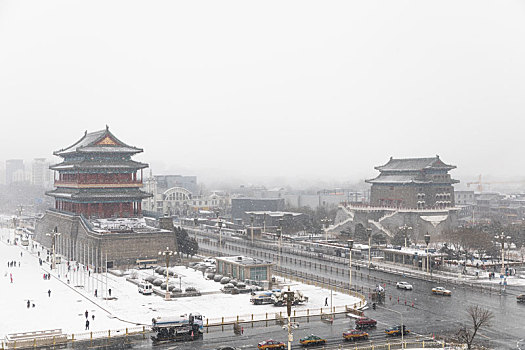 雪后北京