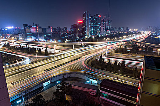 北三环夜景