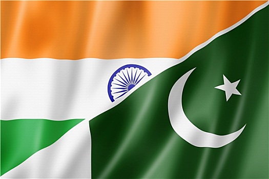 印度,巴基斯坦,旗帜