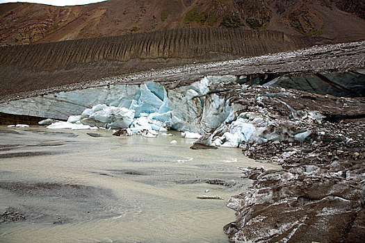 西藏然乌仁龙巴冰川
