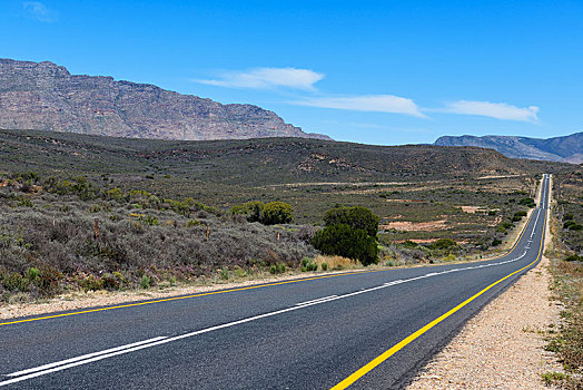 道路,靠近,小,路线,南非,非洲
