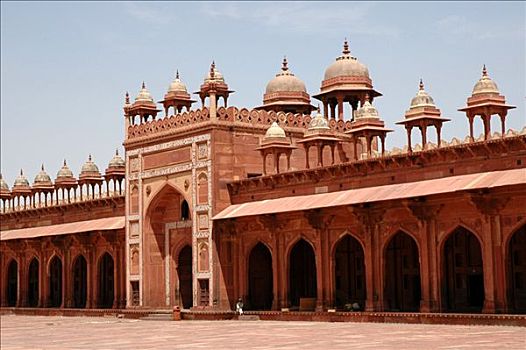 胜利宫,壮观,堡垒,拉贾斯坦邦,世界遗产,印度,亚洲