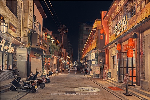 长沙夏季湘江中路湘江夜景城市夜景