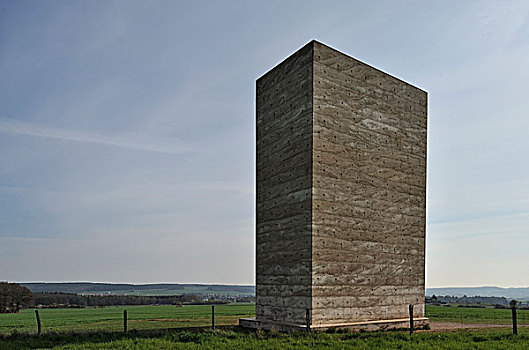 水泥,建筑,兄弟,小教堂,北莱茵威斯特伐利亚,德国,2007年