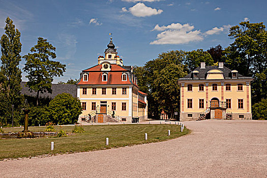 房子,望楼城堡,魏玛,图林根州,德国,欧洲