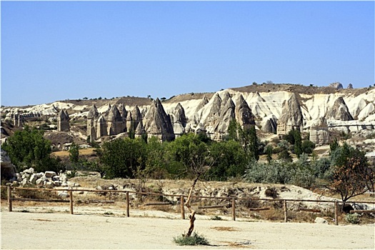 沙岩构造,卡帕多西亚,土耳其