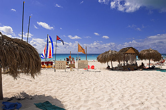 海滩,干盐湖,拉哥岛,古巴