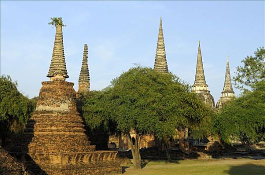 寺院,庙宇,世界遗产,素可泰,泰国,亚洲