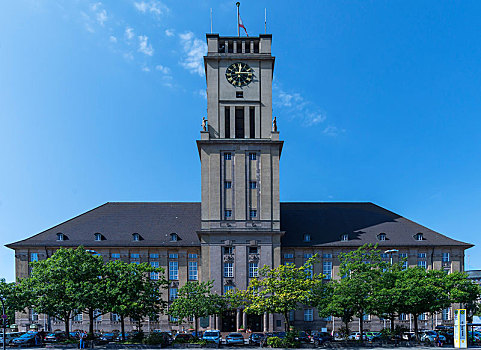 市政厅,完成,柏林,德国,欧洲