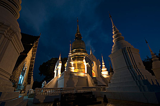 清迈,泰国,松达寺,庙宇