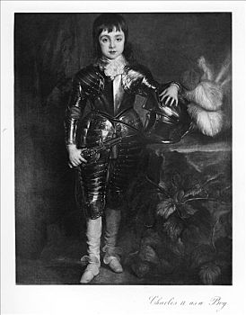 查理二世,男孩,艺术家,未知