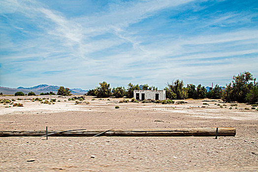 房子,死谷,加利福尼亚