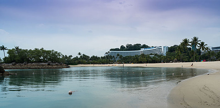 新加坡圣淘沙西乐索海滩
