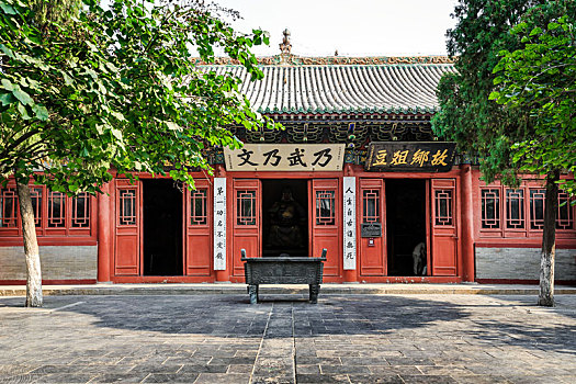 中国河南省汤阴岳飞庙中式建筑