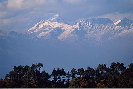 山脉,纳加阔特,尼泊尔