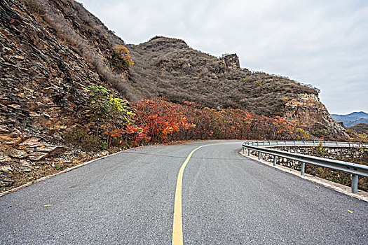 北京郊区道路