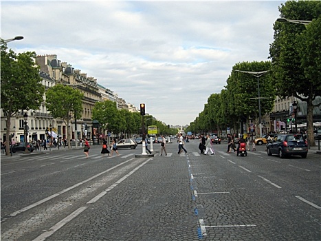 香榭丽舍大街,巴黎