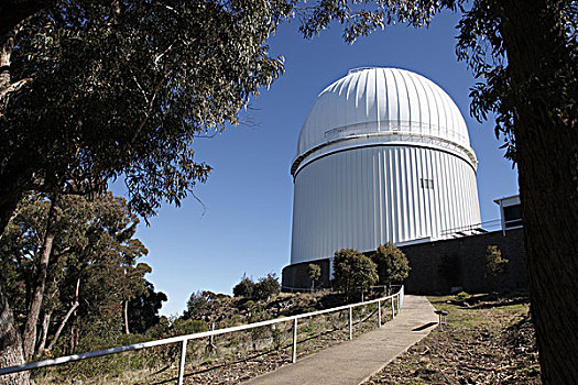 澳大利亚,新南威尔士,侧面,山,观测,天文,天体物理学,望远镜,圆顶