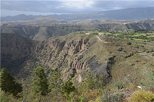 火山口,大卡纳利岛